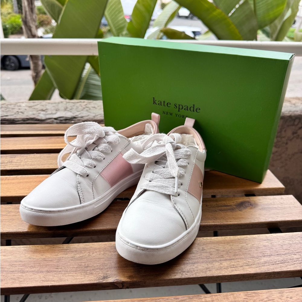 Kate Spade Adorn Leather Sneakers